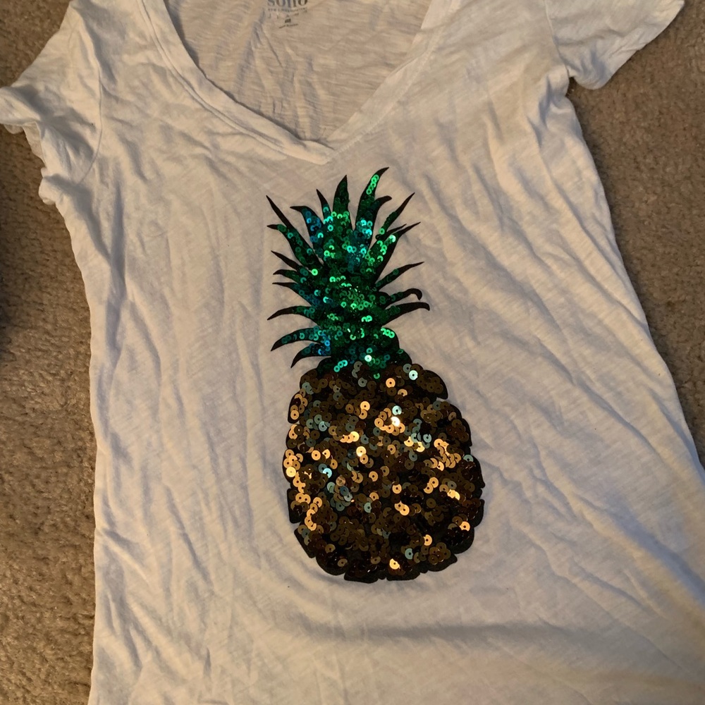 Pineapple Sequins Tee